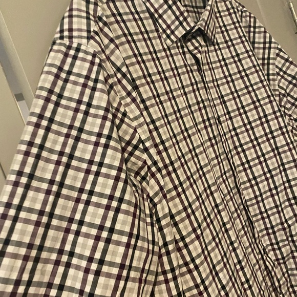 Synergy DXL brand Long-Sleeve Dress Shirt Worn Once! 3XLT - Picture 4 of 4